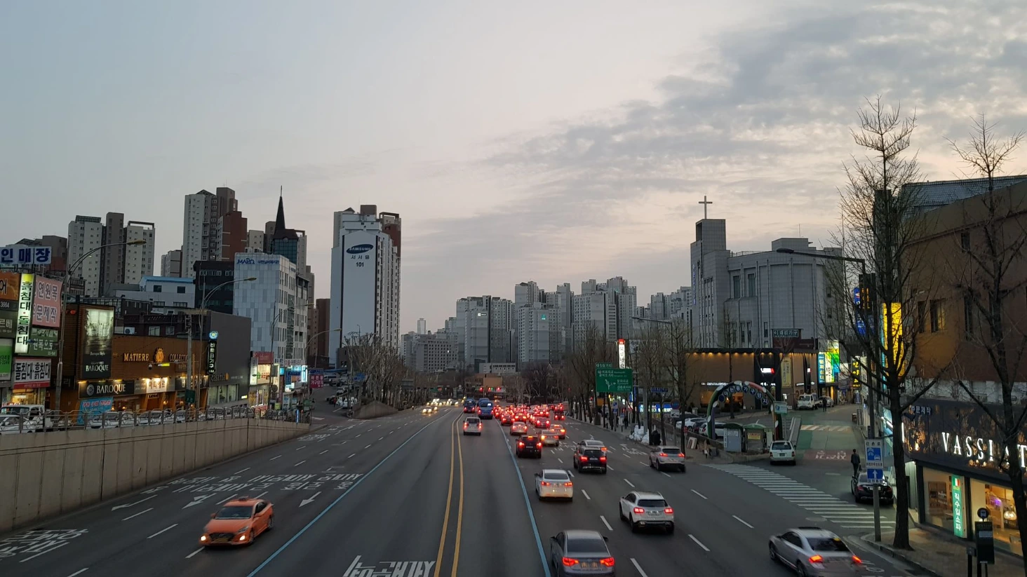 Séoul traffic