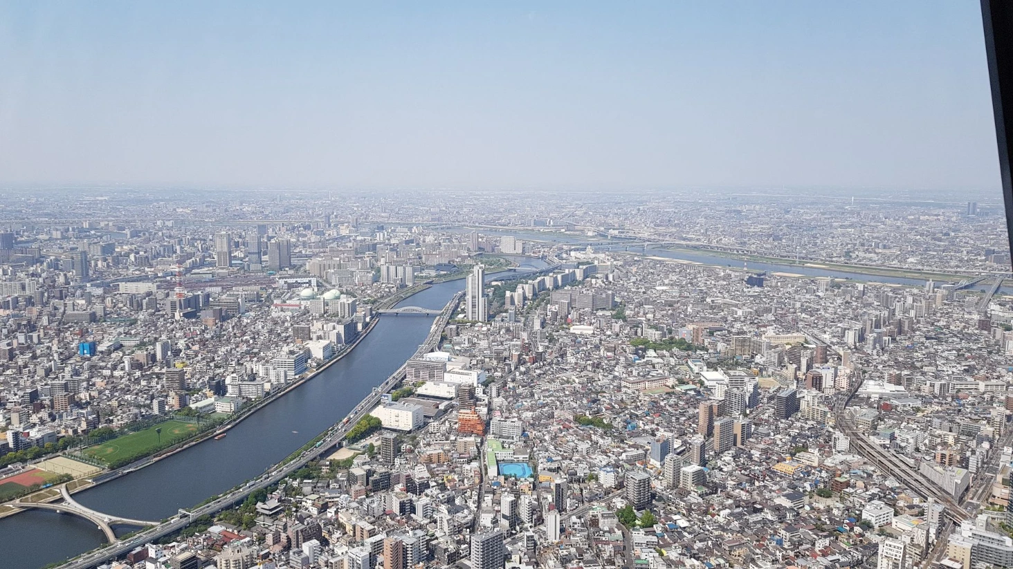 Tokyo Sky Tree vue panoramique