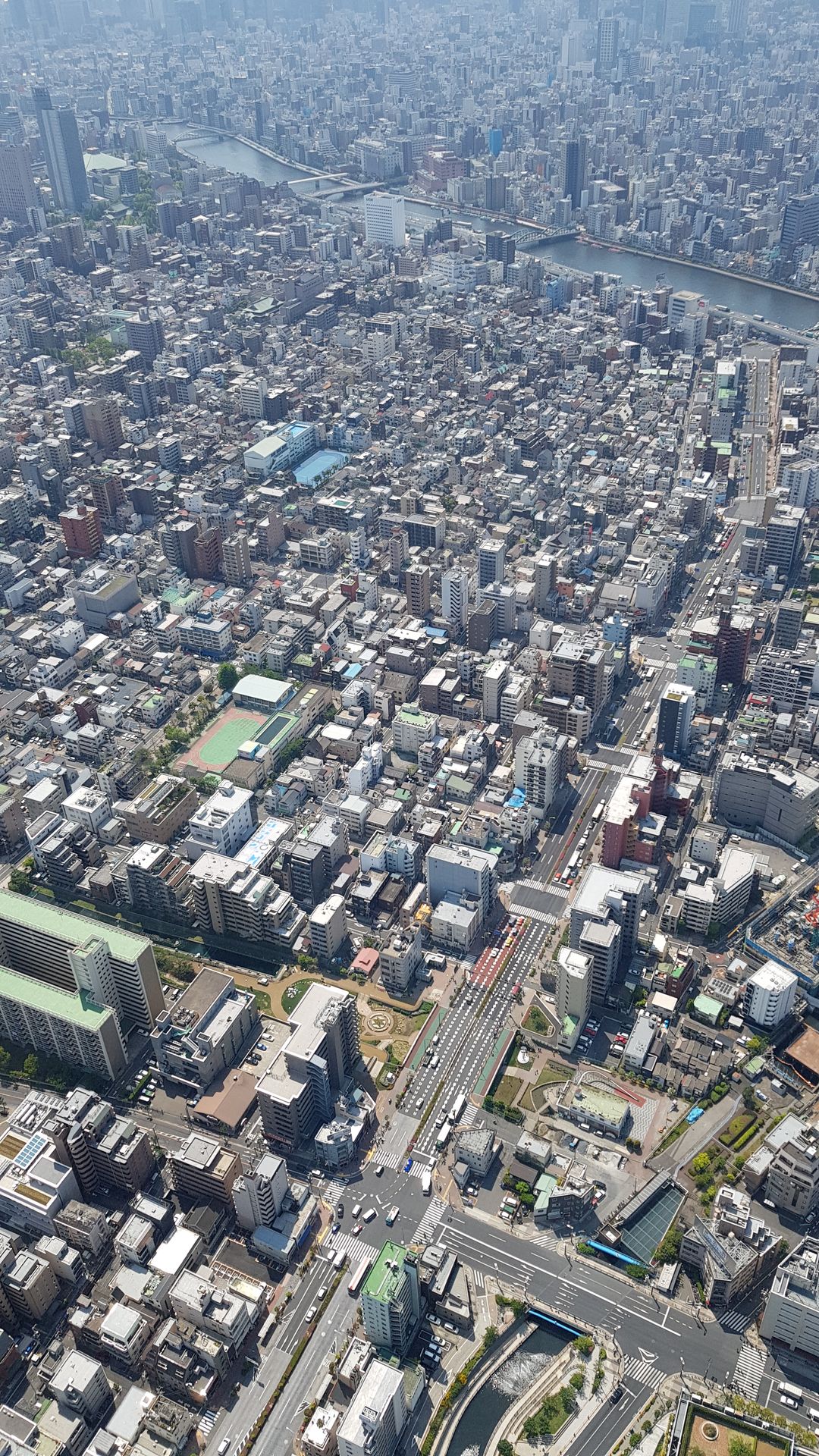 Tokyo Sky Tree vue panoramique