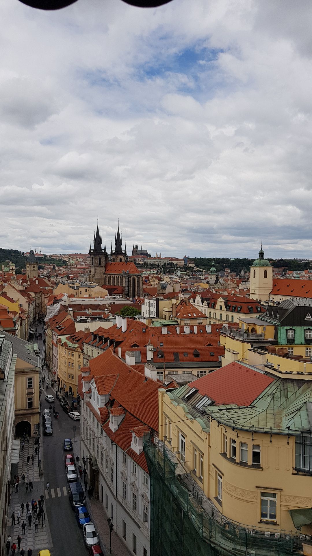 Vue ville Prague