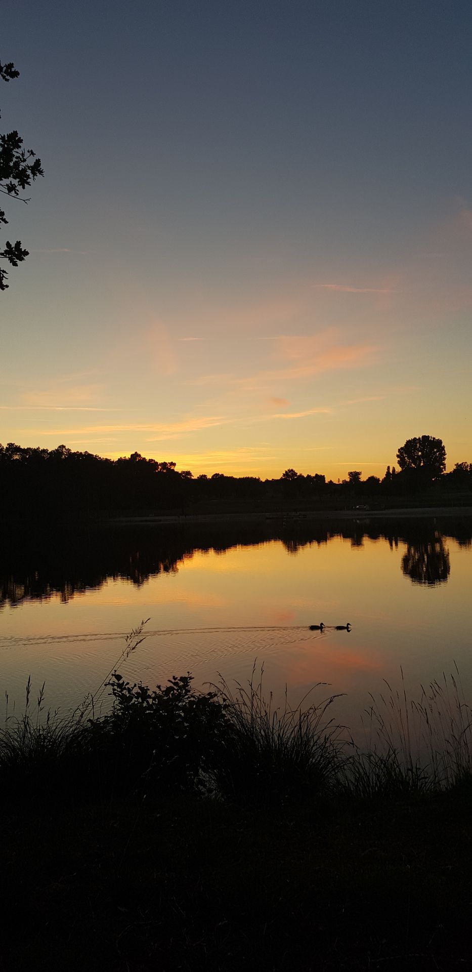 Cure thermale coucher de soleil