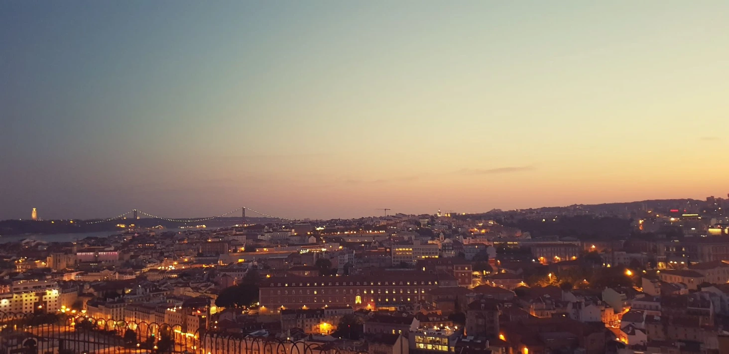Lisbonne lumières du soir