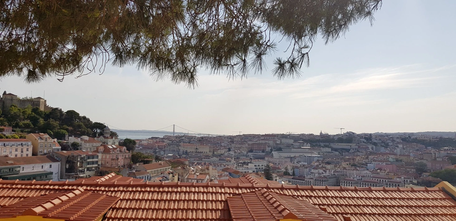 Lisbonne vue panoramique